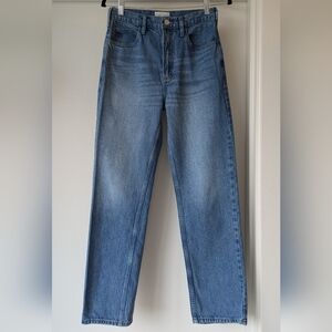 FRAME High N' Tight Straight Jeans